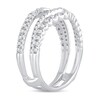 Thumbnail Image 2 of Diamond Enhancer Ring 3/4 ct tw Round 14K White Gold