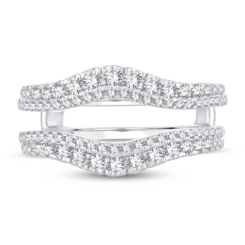 Main Image 3 of Diamond Enhancer Ring 3/4 ct tw Round 14K White Gold