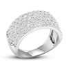 Thumbnail Image 3 of Lab-Created Diamond Ring 2 ct tw Round-cut 14K White Gold