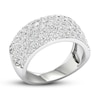 Thumbnail Image 4 of Lab-Grown Diamond Ring 2 ct tw Round-cut 14K White Gold