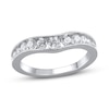 Thumbnail Image 1 of Diamond Contour Ring 1/2 ct tw Round 14K White Gold