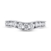 Thumbnail Image 3 of Diamond Contour Ring 1/2 ct tw Round 14K White Gold