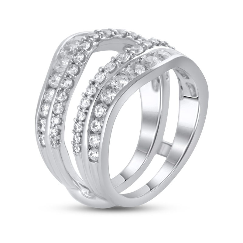 Main Image 2 of Diamond Enhancer Ring 1-3/4 ct tw Round 14K White Gold