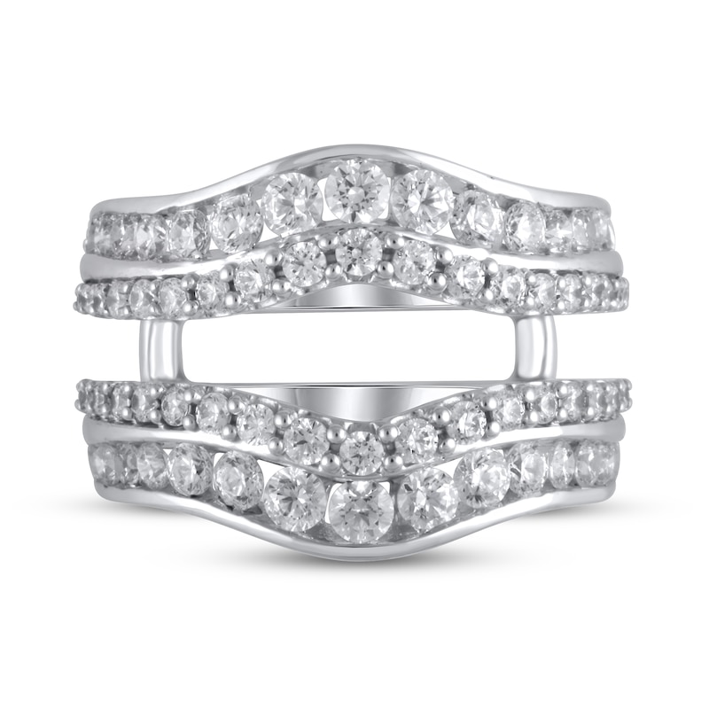 Main Image 3 of Diamond Enhancer Ring 1-3/4 ct tw Round 14K White Gold