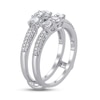 Thumbnail Image 2 of Diamond Enhancer Ring 3/4 ct tw Round 14K White Gold