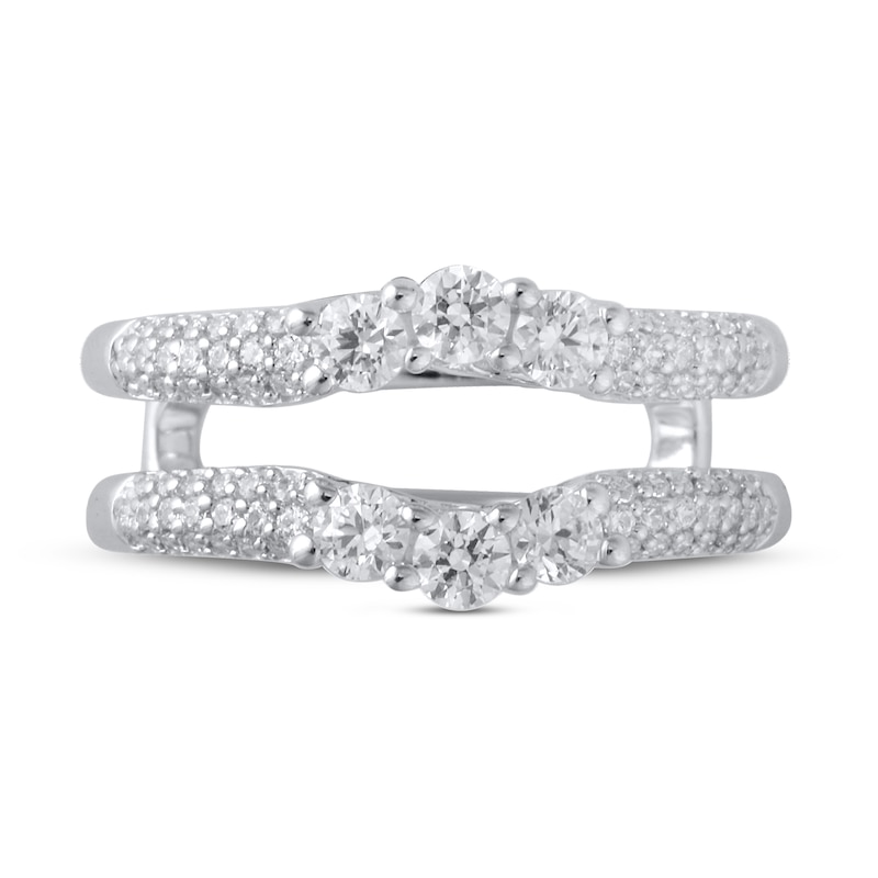 Main Image 3 of Diamond Enhancer Ring 3/4 ct tw Round 14K White Gold