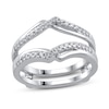 Thumbnail Image 1 of Diamond Enhancer Ring 1/4 ct tw Round 14K White Gold