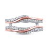 Thumbnail Image 3 of Diamond Enhancer Ring 1/3 ct tw Round 14K Two-Tone Gold