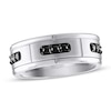 Thumbnail Image 1 of Diamond Ring 1/4 ct tw Round Tungsten