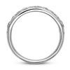 Thumbnail Image 1 of Floral Diamond Band 1/20 ct tw Round 14K White Gold