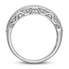 Thumbnail Image 1 of Diamond Band 3/4 ct tw Baguette/Round 14K White Gold
