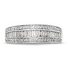 Thumbnail Image 2 of Diamond Band 3/4 ct tw Baguette/Round 14K White Gold