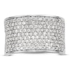Thumbnail Image 3 of Micro Pave Diamond Band 1 ct tw Round 14K White Gold