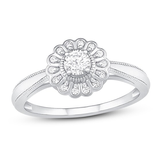 121907505 Jared The Galleria Of Jewelry Diamond Ring 1/3 ct  sku 121907505