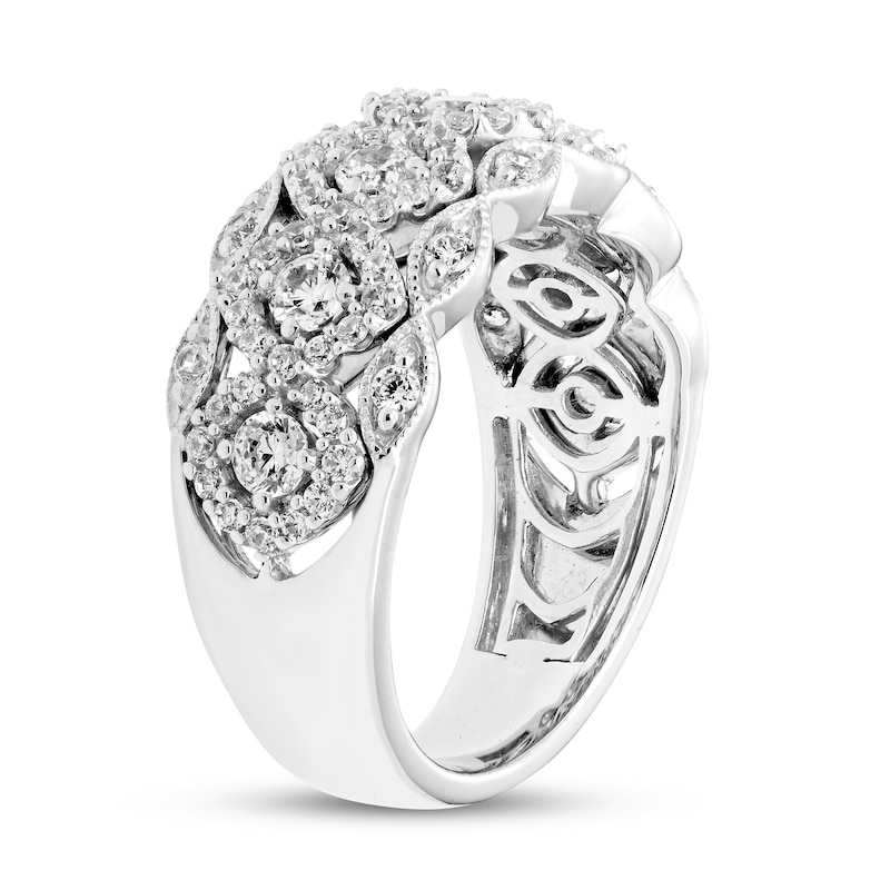 Main Image 2 of Diamond Ring 1 ct tw Round 14K White Gold
