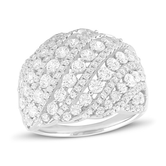 Jared The Galleria Of Jewelry Diamond Ring 2 ct tw Round 14K White Gold