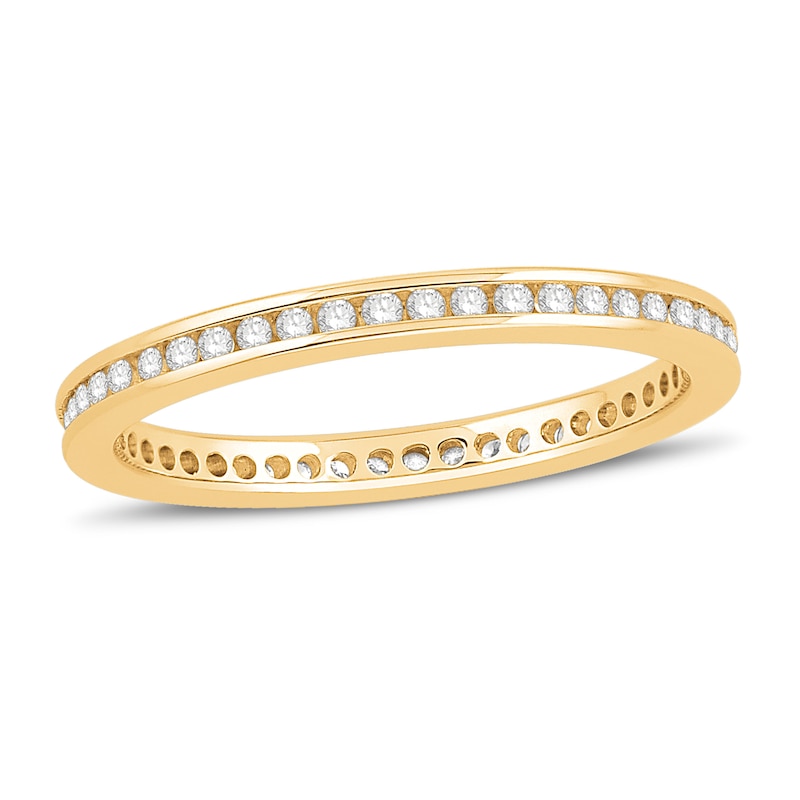 Diamond Eternity Band 1/4 ct tw Round 14K Yellow Gold