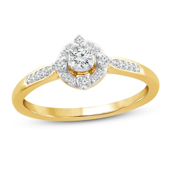 121923205 Jared The Galleria Of Jewelry Diamond Promise Ring sku 121923205