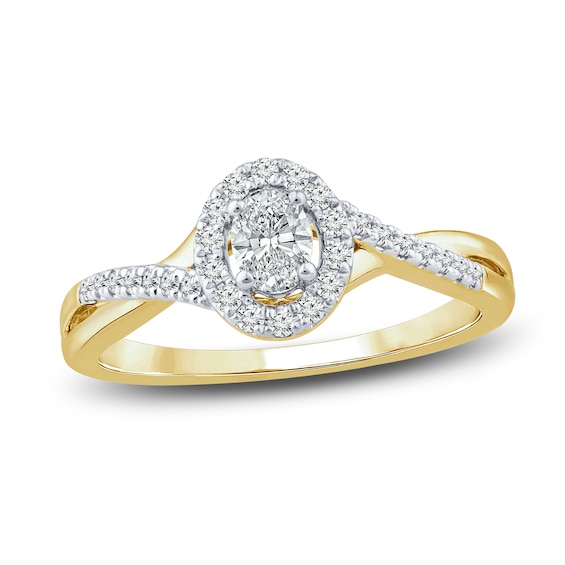 121934107 Jared The Galleria Of Jewelry Diamond Ring 3/8 ct  sku 121934107