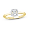 Thumbnail Image 1 of Diamond Ring 1/4 ct tw Princess/Round 10K Yellow Gold