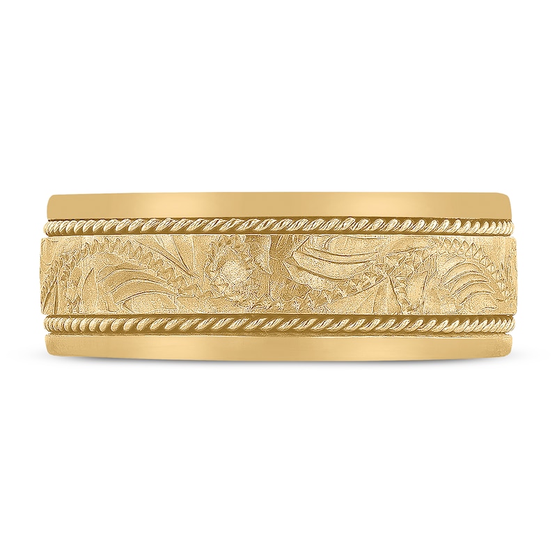 Wedding Band 14K Yellow Gold