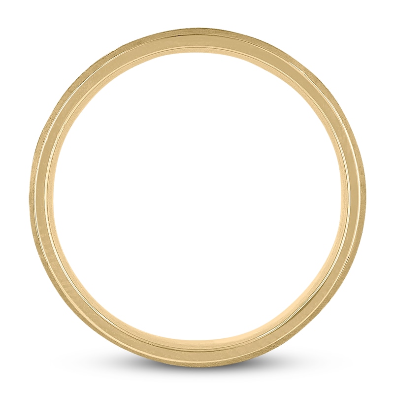 Wedding Band 14K Yellow Gold