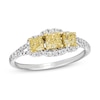 Thumbnail Image 0 of Le Vian Sunny Yellow Diamond Ring 7/8 ct tw 14K White Gold