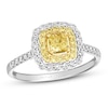 Thumbnail Image 1 of Le Vian Sunny Yellow Diamond Ring 3/4 ct tw 14K Two-Tone Gold