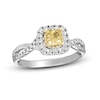 Thumbnail Image 0 of Le Vian Sunny Yellow Diamond Ring 3/4 ct tw 14K Vanilla Gold