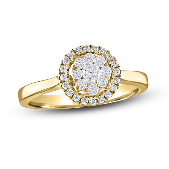 121955102 Jared The Galleria Of Jewelry Diamond Ring 3/8 ct  sku 121955102