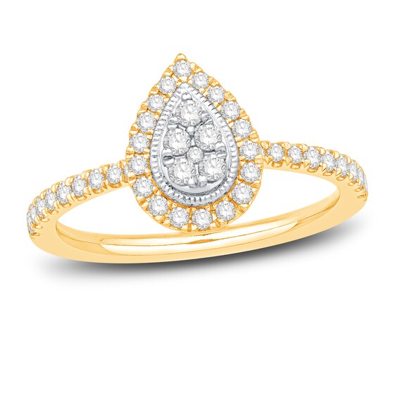 121958704 Jared The Galleria Of Jewelry Diamond Ring 3/8 ct  sku 121958704