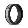 Diamond Wedding Band 1/10 ct tw Round Tungsten