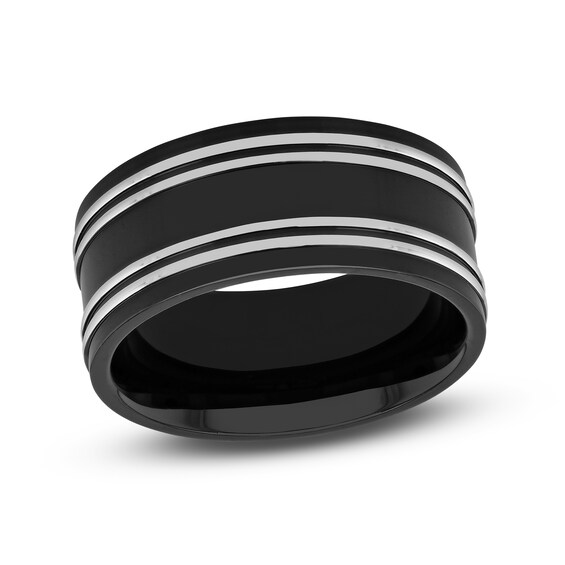 Jared The Galleria Of Jewelry Wedding Band Stainless Steel 10mm