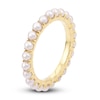 Thumbnail Image 1 of Cultured Freshwater Pearl Eternity Band 14K Yellow Gold