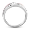 Thumbnail Image 1 of Men's Diamond Wedding Band 1/6 ct tw Round 10K Two-Tone Gold