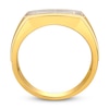 Thumbnail Image 2 of Men's Diamond Wedding Band 1/2 ct tw Round 14K Yellow Gold