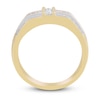 Thumbnail Image 1 of Men's Diamond Wedding Band 1/2 ct tw Round 14K Yellow Gold