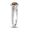 Thumbnail Image 3 of Le Vian Chocolate Diamond Ring 1-1/3 ct tw Round Platinum