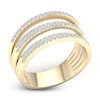 Thumbnail Image 2 of Diamond Ring 1/2 ct tw Round 10K Yellow Gold