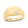 Thumbnail Image 1 of Pnina Tornai Devoted To You Men's Diamond Wedding Band 1/6 ct tw Round 14K Yellow Gold