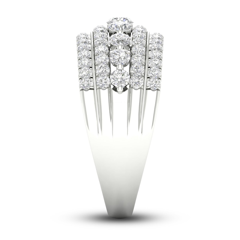 Main Image 3 of Diamond Ring 1 ct tw Round 10K White Gold