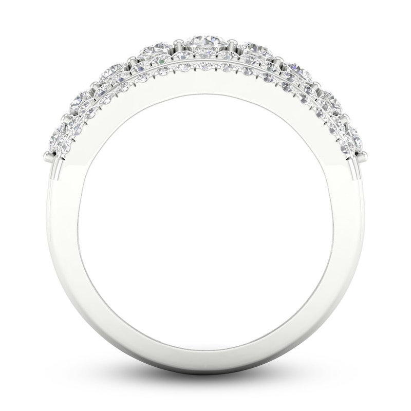 Main Image 4 of Diamond Ring 1 ct tw Round 10K White Gold