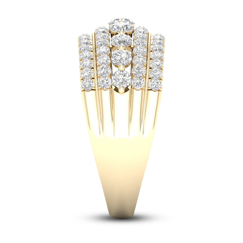 Main Image 3 of Diamond Ring 1 ct tw Round 10K Yellow Gold