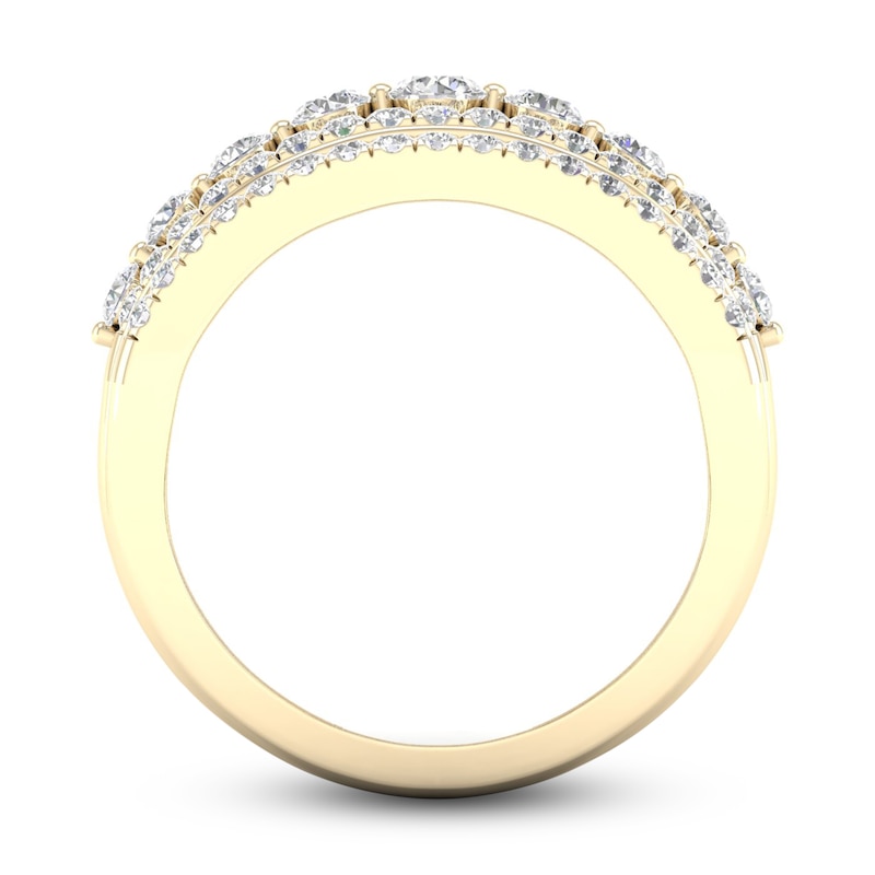Main Image 4 of Diamond Ring 1 ct tw Round 10K Yellow Gold