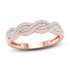 Thumbnail Image 1 of Diamond Ring 1/4 ct tw Round 10K Rose Gold