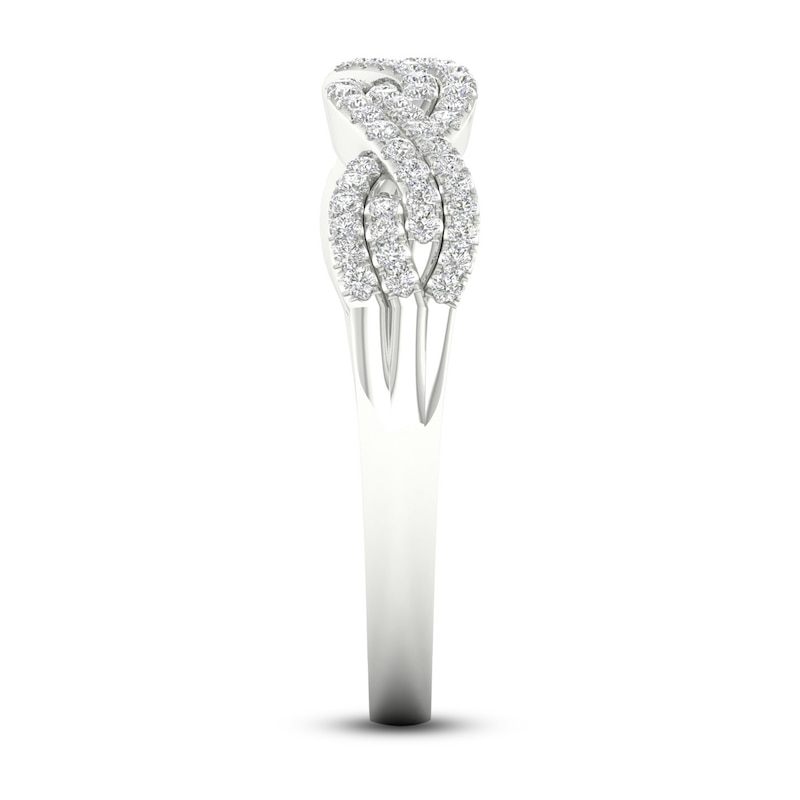 Main Image 3 of Diamond Ring 1/4 ct tw Round 10K White Gold