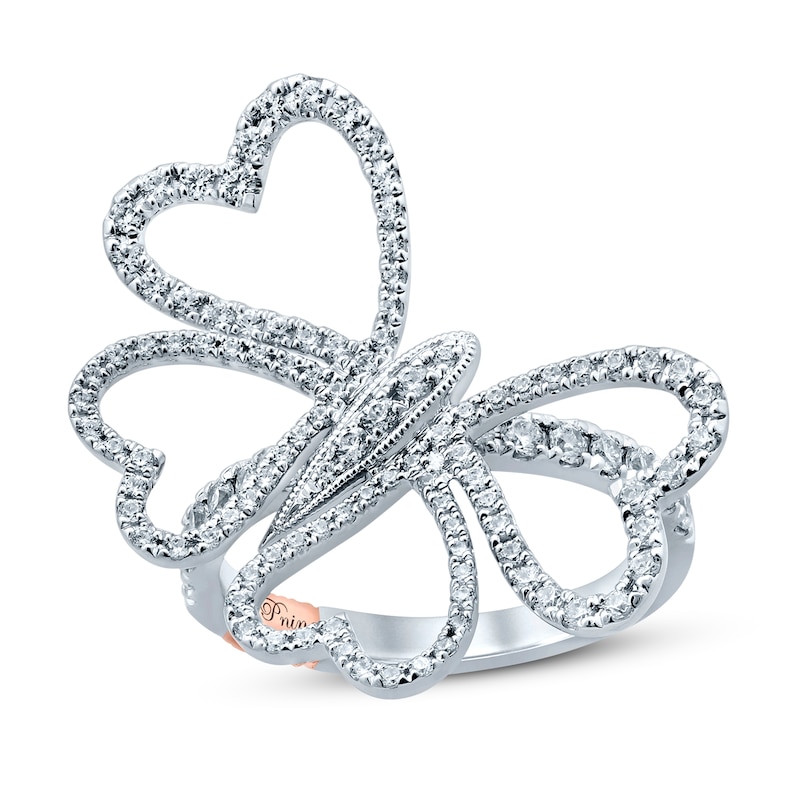 Main Image 1 of Pnina Tornai Diamond Ring 1 ct tw Round 10K White Gold