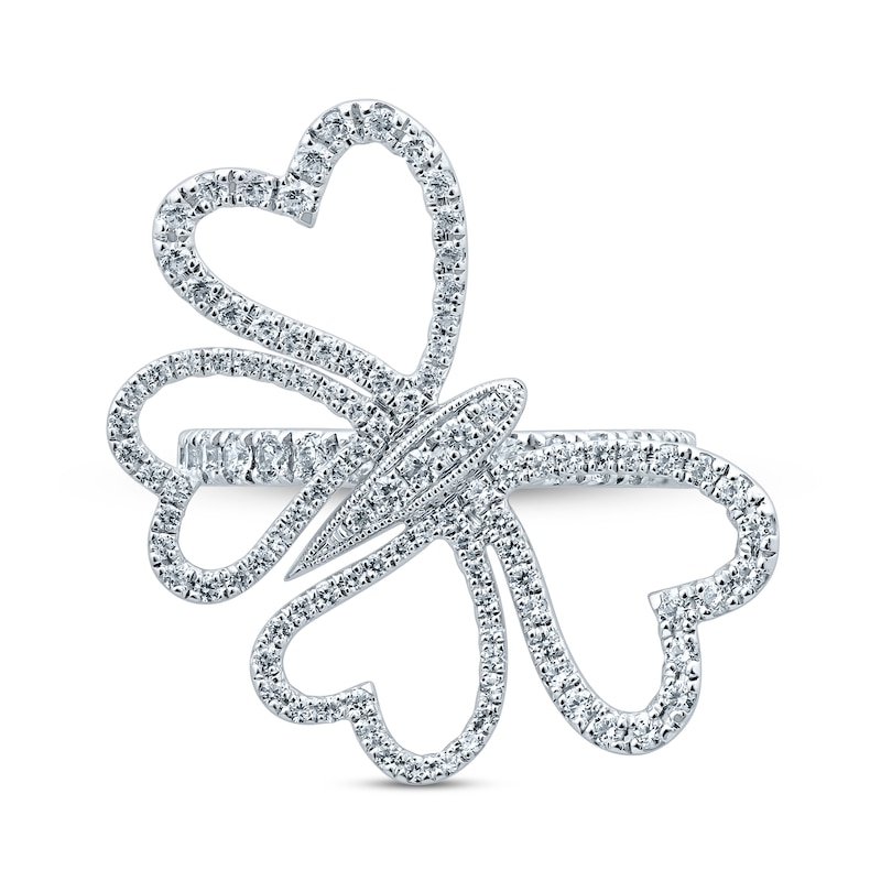 Main Image 3 of Pnina Tornai Diamond Ring 1 ct tw Round 10K White Gold