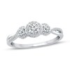 Thumbnail Image 1 of Diamond Promise Ring 1/3 ct tw Round 10K White Gold
