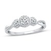 Thumbnail Image 0 of Diamond Promise Ring 1/3 ct tw Round 10K White Gold